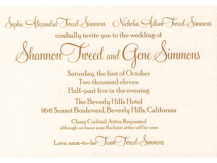 Sophie Tweed Simmons Bridal Expo
